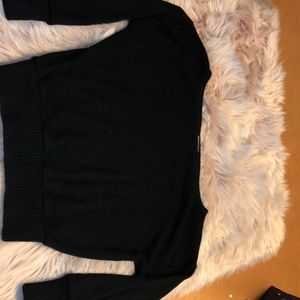 Off the shoulder sweater